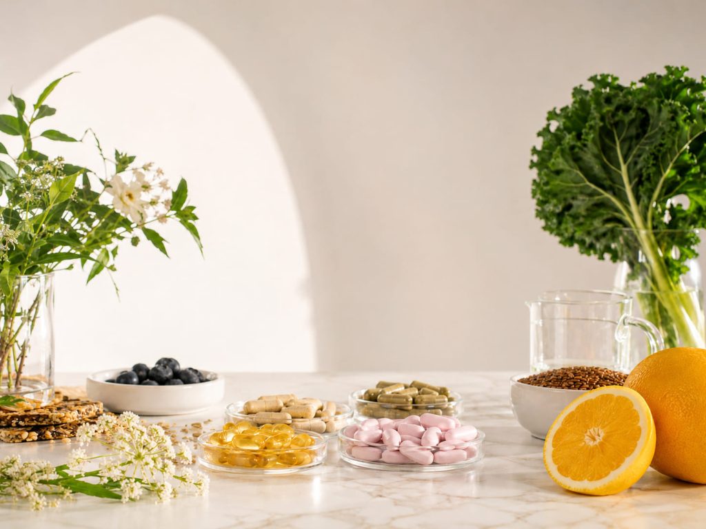 Hair skin and nails vitamins supplements in the UK
